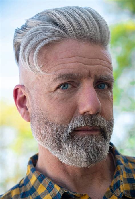 grey hairstyles mens|hairstyles for older men with grey hair.